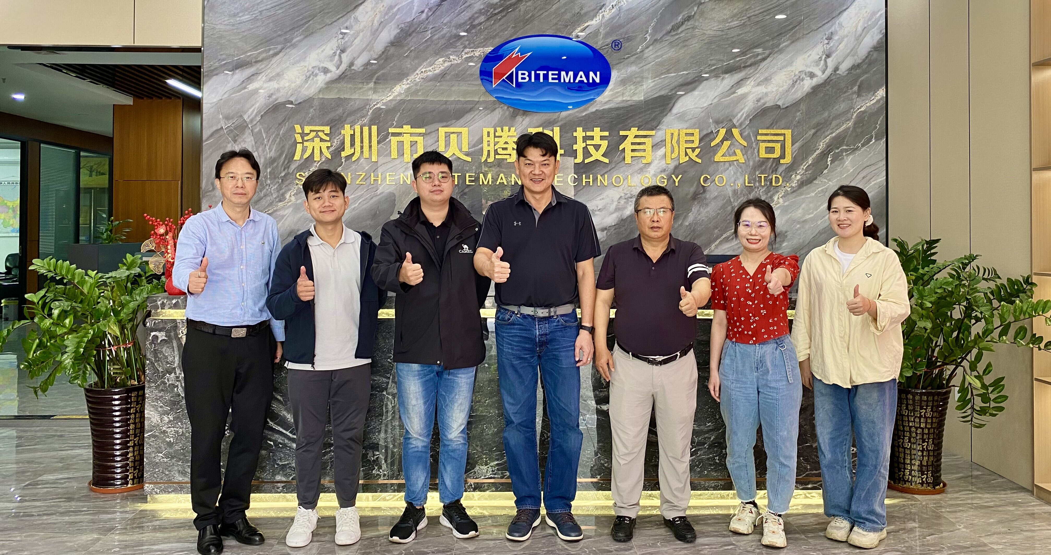 十年精誠合作，品質(zhì)贏得信賴！熱烈歡迎新加坡合作伙伴到訪貝騰！